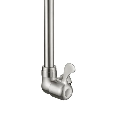 Gambar Fosa Keran Dapur Dinding Stainless Steel - Silver