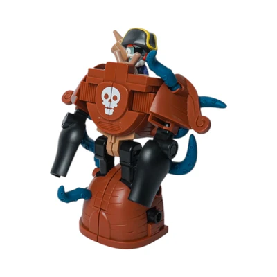 Gambar Cruzer Plants Vs Zombies Robot Octopus Pirate Ship 3 In 1 - Cokelat