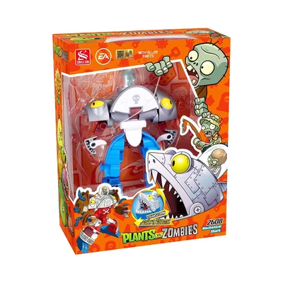 Gambar Cruzer Plants Vs Zombies Robot Zombie Mechanical Shark 3 In 1