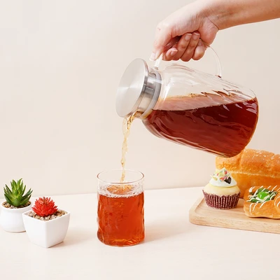 Gambar Culinart Bransel Teko Minum & Gelas Dengan Nampan Set 6 pcs