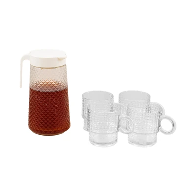 Gambar Culinart Teko & Gelas Lozent Set 5 pcs