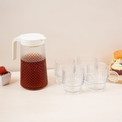 Gambar Culinart Teko & Gelas Lozent Set 5 pcs