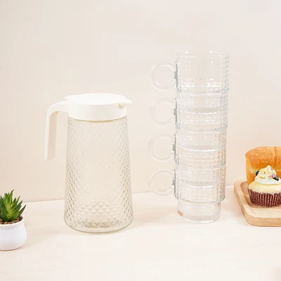 Gambar Culinart Teko & Gelas Lozent Set 5 pcs