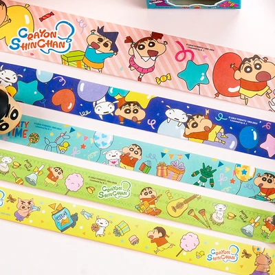 Gambar Kiddy Fun Joytop Set 5 Pcs Washi Tape Roll Crayon Shinchan Random
