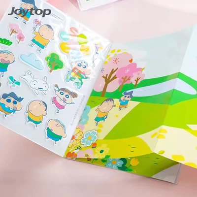 Gambar Kiddy Fun Joytop Set Diy Shinchan Bubble Sticker Book Random