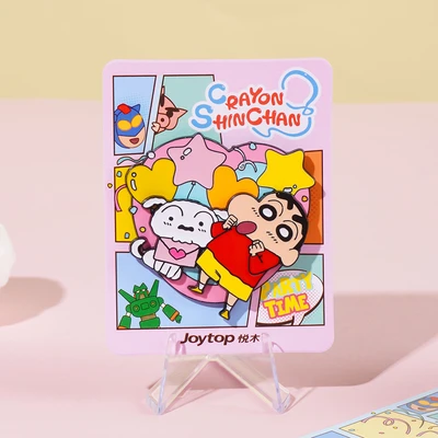 Gambar Kiddy Fun Joytop Pin Metal Diy Crayon Shinchan A5 Random