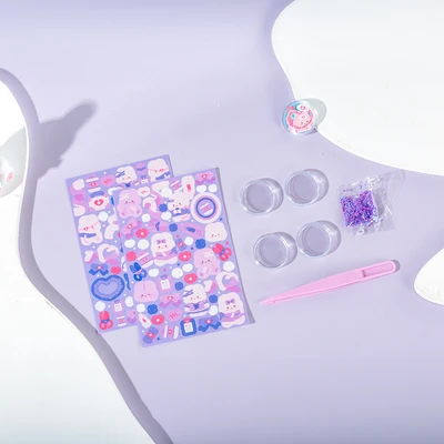 Gambar Kiddy Fun Joytop Set Diy Sweetheart Go Card Sticker Random