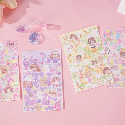 Gambar Kiddy Fun Joytop Set Diy Galaxy Concert Guka Sticker Random