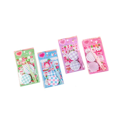 Gambar Kiddy Fun Joytop Set Diy Strawberry Rabbit Badge Sticker Random