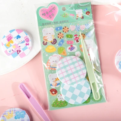 Gambar Kiddy Fun Joytop Set Diy Little Bear Guka Badge Sticker Random