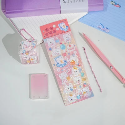 Gambar Kiddy Fun Joytop Set Diy Little Bear Pendant Goo Brick Random