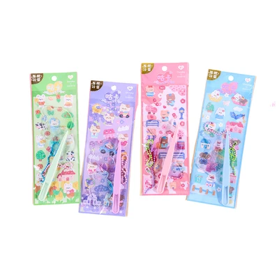 Gambar Kiddy Fun Joytop Set Diy Amusement Park Guka Sticker Random