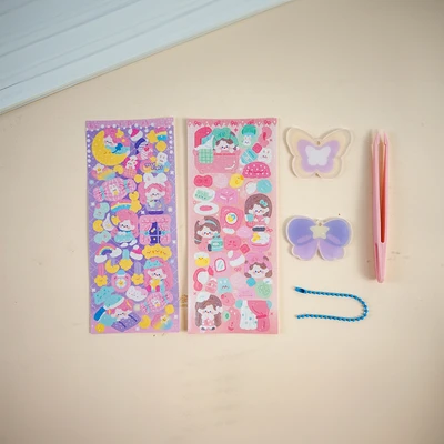 Gambar Kiddy Fun Joytop Set Diy Daily Zhaijiang Guka Sticker Random