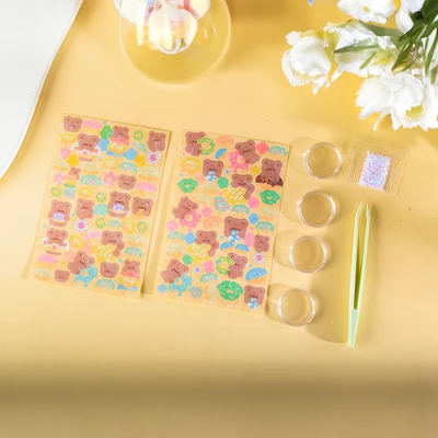 Gambar Kiddy Fun Joytop Set Diy Bear Diary Guka Spark Shake Random