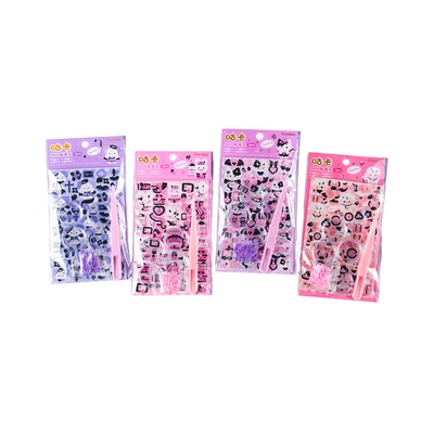 Gambar Kiddy Fun Joytop Set Diy Heartbeat Guka Sticker Sparkling Random