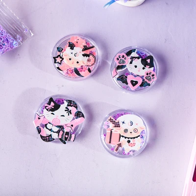 Gambar Kiddy Fun Joytop Set Diy Heartbeat Guka Sticker Sparkling Random