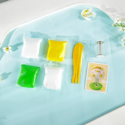 Gambar Kiddy Fun Joytop Set Diy Out Diary Rock Light Clay Random