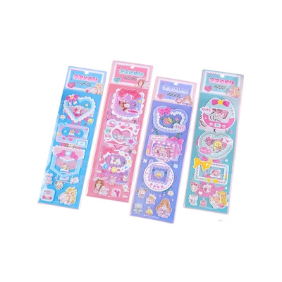 Gambar Kiddy Fun Joytop Set Diy Milk Bubble Photo Frame Sticker Random