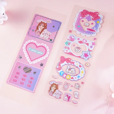 Gambar Kiddy Fun Joytop Set Diy Milk Bubble Photo Frame Sticker Random