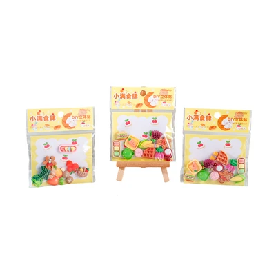 Gambar Kiddy Fun Joytop Set Diy Stiker 3d Xiaoman Restaurant Random