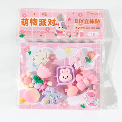 Gambar Kiddy Fun Joytop Set Diy Stiker 3d Cute Party Random