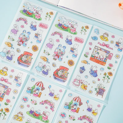 Gambar Kiddy Fun Joytop Set Diy Rabbit Flower Club Storage Box Random