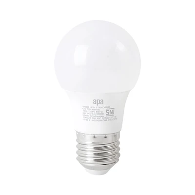 Gambar APA Bohlam LED Standard 5 Watt 500 Lumen Cool Daylight E27 - Putih
