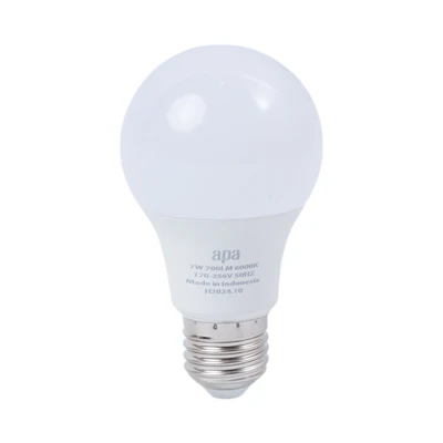 Gambar APA Bohlam LED Standard 7 Watt 700 Lumen Cool Daylight E27 - Putih
