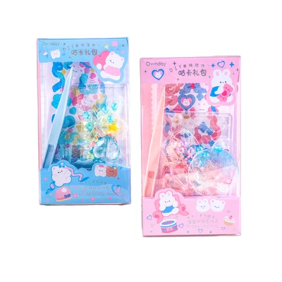 Gambar Kiddy Fun Joytop Set Diy Honey Goo Card Sticker Random