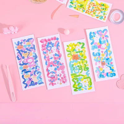 Gambar Kiddy Fun Joytop Set Diy Honey Goo Card Sticker Random