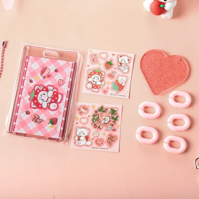 Gambar Kiddy Fun Joytop Set Diy Strawberry Guka Sticker Card Random