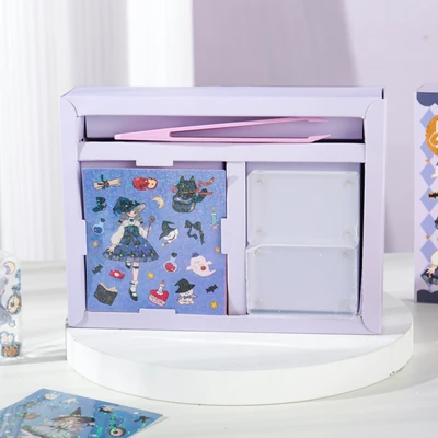 Gambar Joytop Set Diy Magic Academy Goo Brick Sticker Random