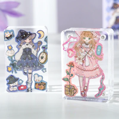 Gambar Joytop Set Diy Magic Academy Goo Brick Sticker Random