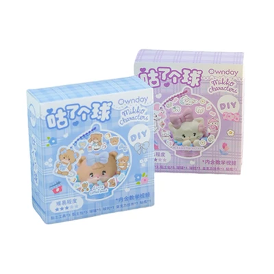 Gambar Kiddy Fun Joytop Set Diy Flower Guka Sticker Ball Random