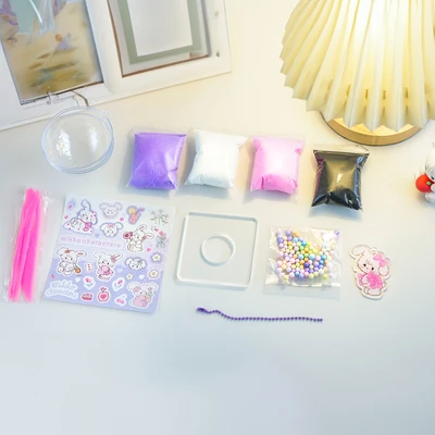 Gambar Kiddy Fun Joytop Set Diy Flower Guka Sticker Ball Random