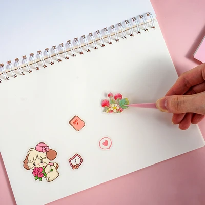 Gambar Kiddy Fun Joytop Set Flower Release Paperbook A5 & Sticker Random