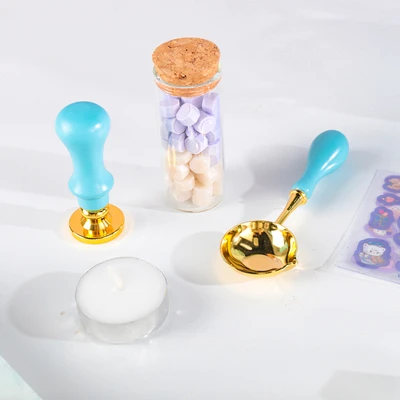 Gambar Kiddy Fun Joytop Set Diy Flower Story Sealing Wax Random