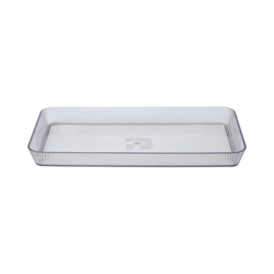 Gambar Culinart Nampan Saji Small Rectangle - Abu-Abu Smokey