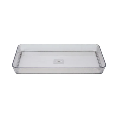 Gambar Culinart Nampan Saji Large Rectangle - Abu-Abu Smokey