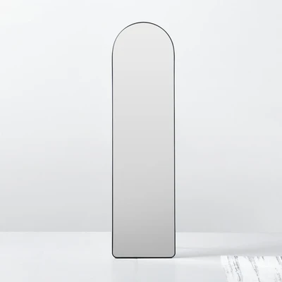 Gambar Informa Pro Cermin Lantai Aluminium Arch 40x1.2x150 cm - Hitam