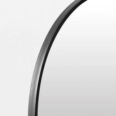 Gambar Informa Pro Cermin Lantai Aluminium Arch 40x1.2x150 cm - Hitam