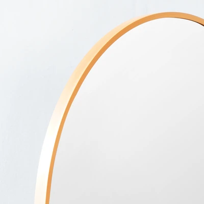 Gambar Informa Pro Cermin Lantai Aluminium Arch 40x1.2x150 cm - Gold