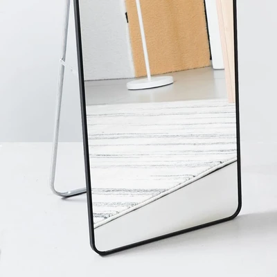 Gambar Informa Pro Cermin Lantai Aluminium 40x1.2x150 cm - Hitam