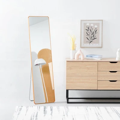 Gambar Informa Pro Cermin Lantai Aluminium 40x1.2x150 cm - Gold