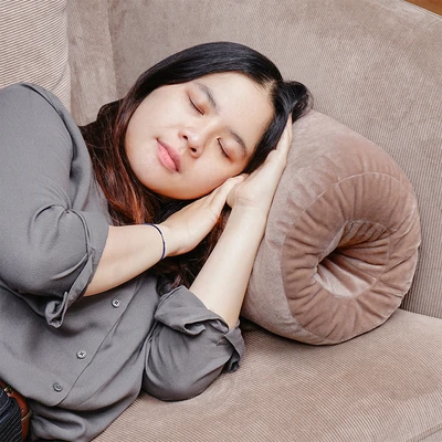 Gambar Sleeplite 40x24x24 cm Bantal Tidur Basic - Cokelat