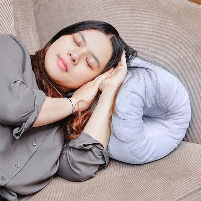 Gambar Sleeplite 40x24x24 cm Bantal Tidur Basic - Abu-Abu