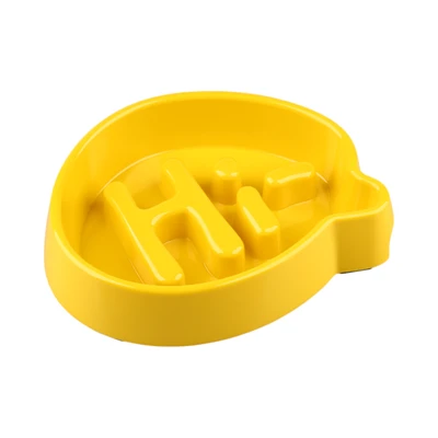 Gambar Pet Kingdom Tempat Makan Hewan Slow Feeder Hi - Kuning