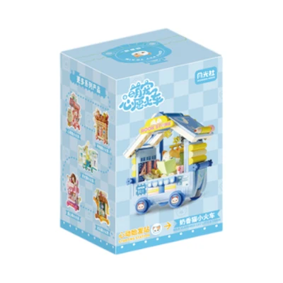 Gambar Sembo Block Animal Series Cat Set 400 Pcs - Biru