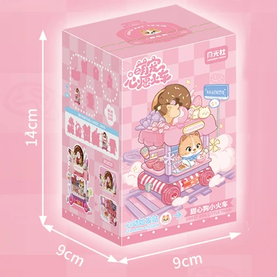 Gambar Sembo Block Animal Series Cat Set 426 Pcs - Pink