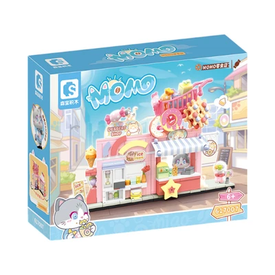 Gambar Sembo Block Momoland Momo Snack Shop - Pink